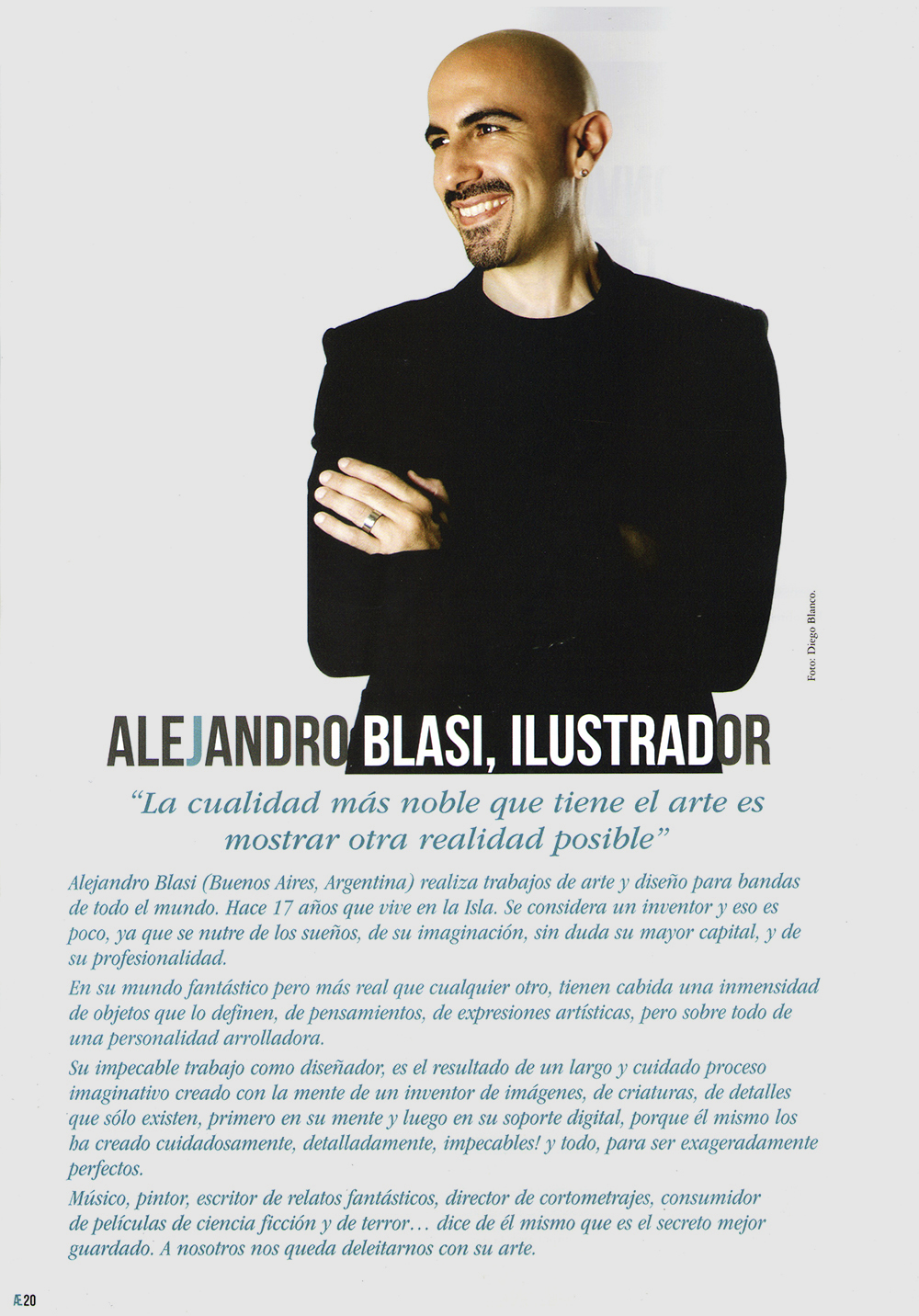 Alejandro Blasi - Arte y diseño para músicos.